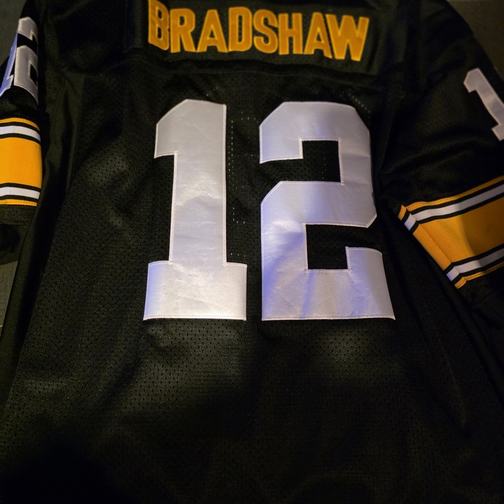 Mitchell & Ness Black and Yellow Jersey